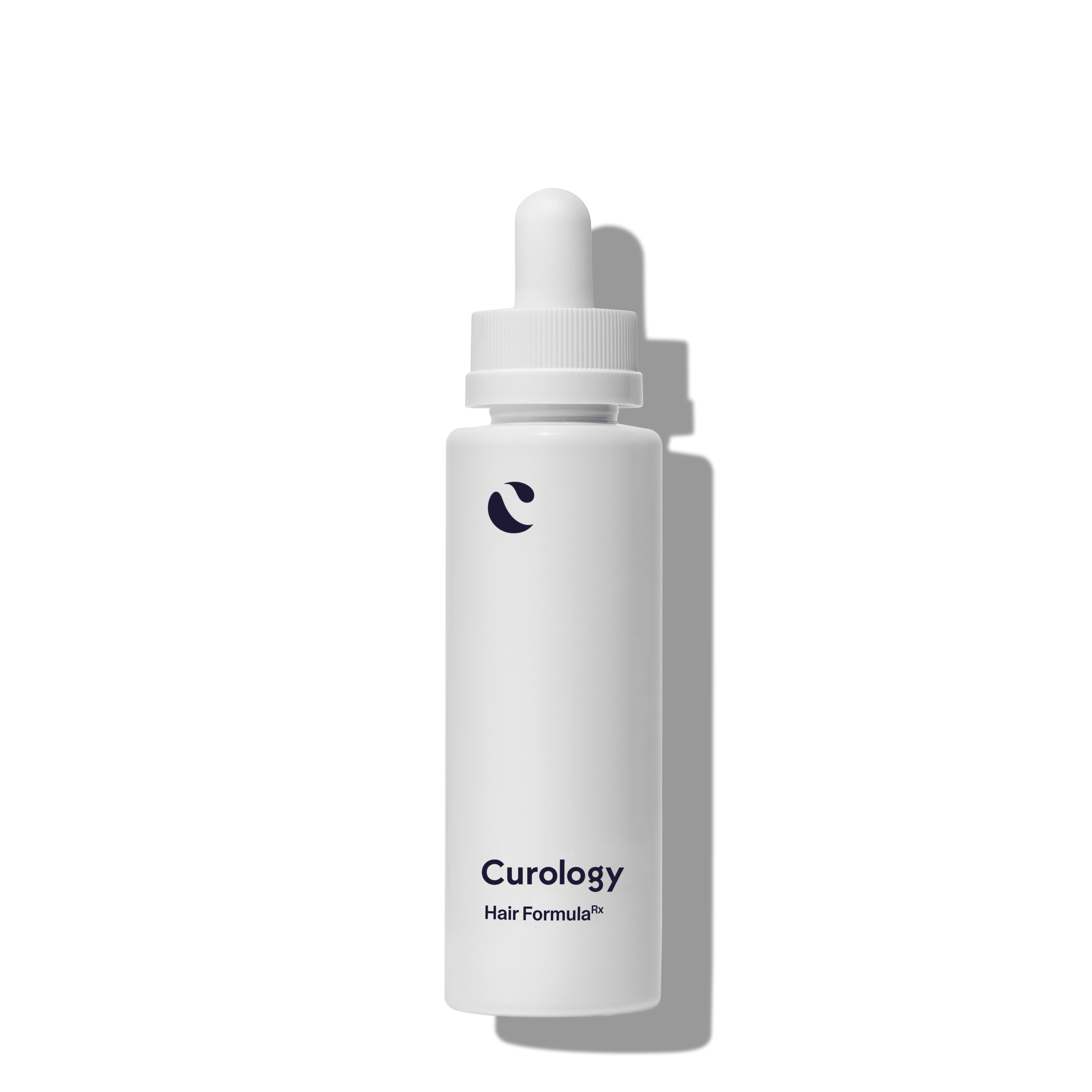 A bottle of Curology's Hair Formula.